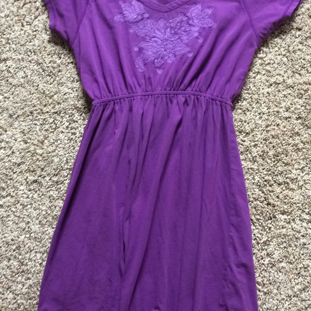 Crazy Shirts purple t-shirt dress size medium